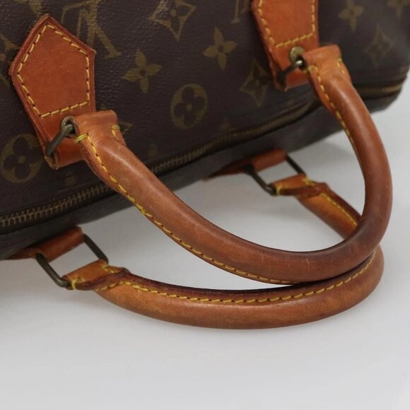 LOUIS VUITTON Monogram Speedy 30 Hand Bag M41526 LV Auth 132551 - Picture 8 of 16